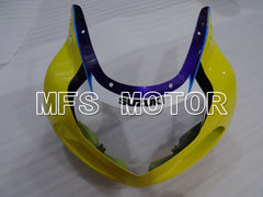 Suzuki GSXR1000 2000-2002 Injection ABS Fairing - Factory Style - Yellow Purple - MFS4295 - Fairings Kit