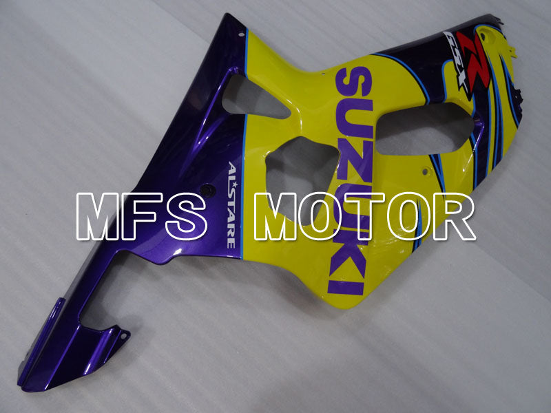 Suzuki GSXR1000 2000-2002 Injection ABS Fairing - Factory Style - Yellow Purple - MFS4295 - Fairings Kit