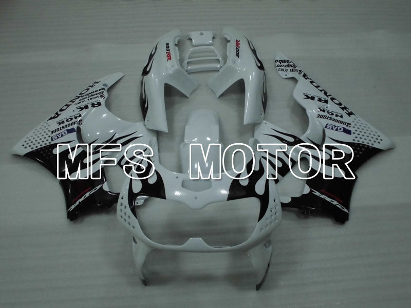 Honda CBR900RR 893 1994-1995 ABS Fairing - Flame - Black White - MFS4297 - Fairings Kit
