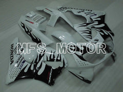 Honda CBR900RR 893 1994-1995 ABS Fairing - Flame - Black White - MFS4297 - Fairings Kit