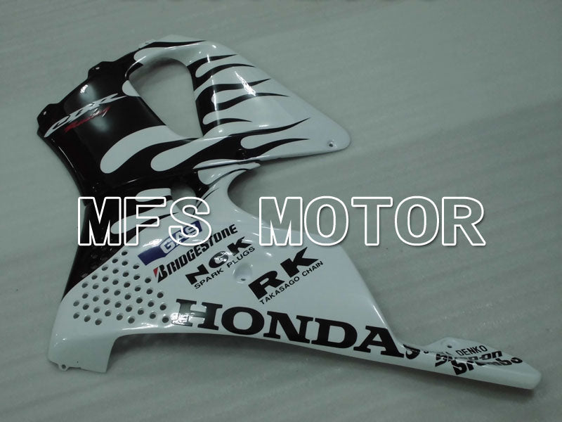 Honda CBR900RR 893 1994-1995 ABS Fairing - Flame - Black White - MFS4297 - Fairings Kit