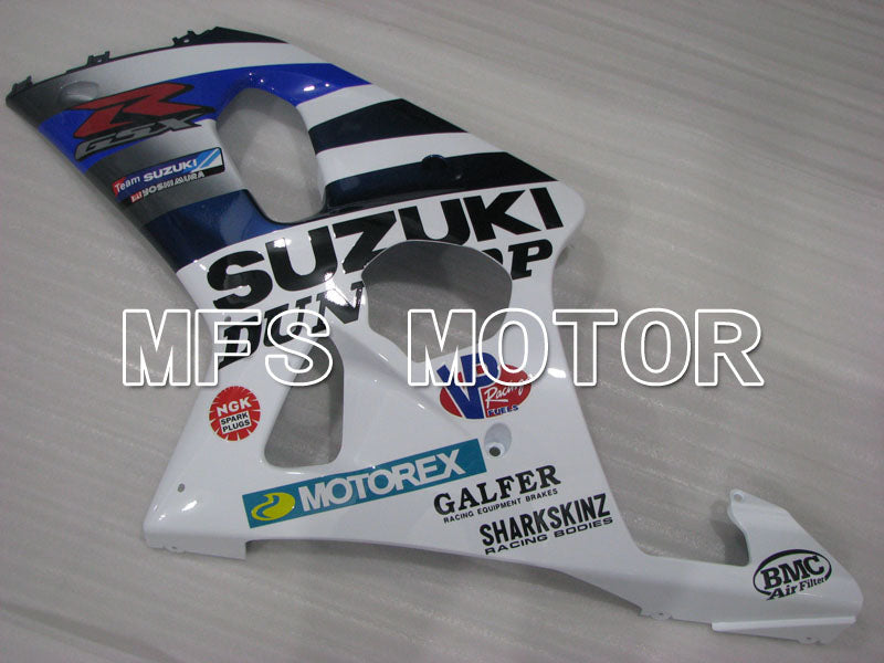 Suzuki GSXR1000 2000-2002 Injection ABS Fairing - DUNLOP - Blue White - MFS4298 - Fairings Kit