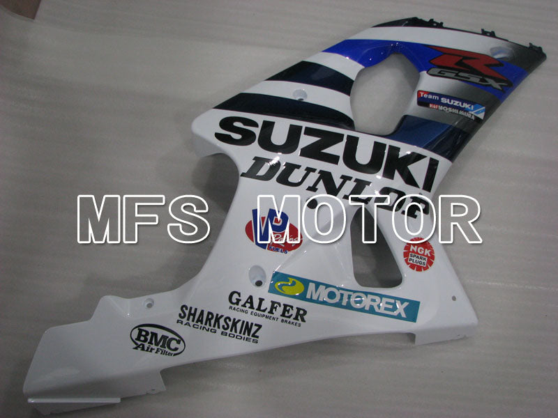 Suzuki GSXR1000 2000-2002 Injection ABS Fairing - DUNLOP - Blue White - MFS4298 - Fairings Kit