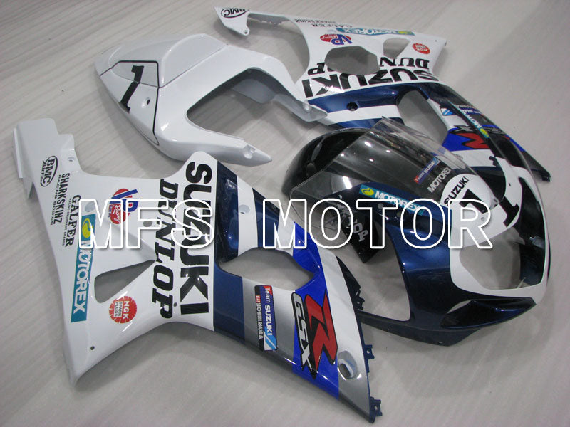 Suzuki GSXR1000 2000-2002 Injection ABS Fairing - DUNLOP - Blue White - MFS4298 - Fairings Kit