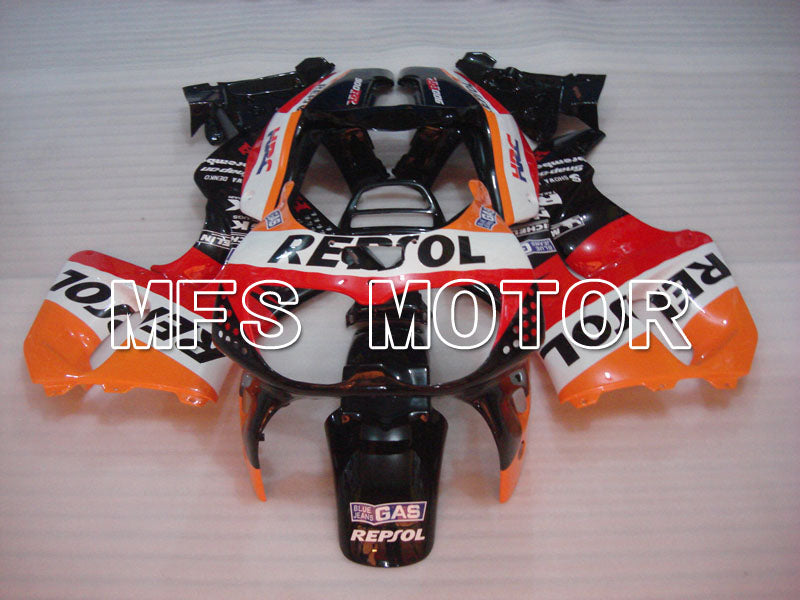 Honda CBR900RR 893 1994-1995 ABS Fairing - Repsol - Black White Orange - MFS4299 - Fairings Kit