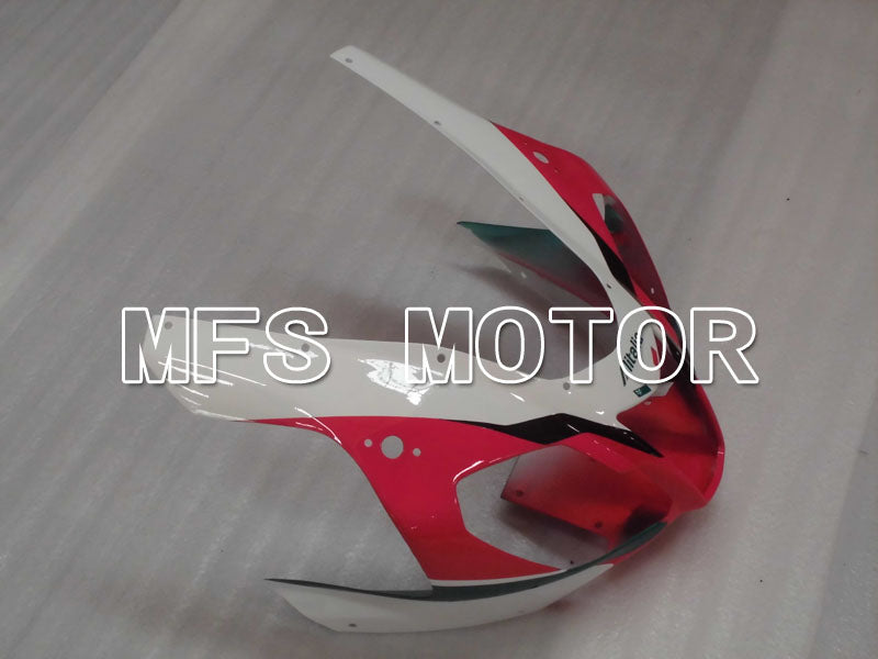 Aprilia RSV 1000 R 2004-2009 ABS Fairing - Alitalia - White Pink - MFS4312 - Fairings Kit