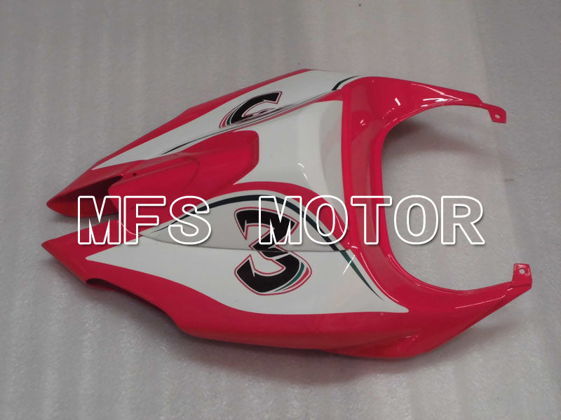 Aprilia RSV 1000 R 2004-2009 ABS Fairing - Alitalia - White Pink - MFS4312 - Fairings Kit