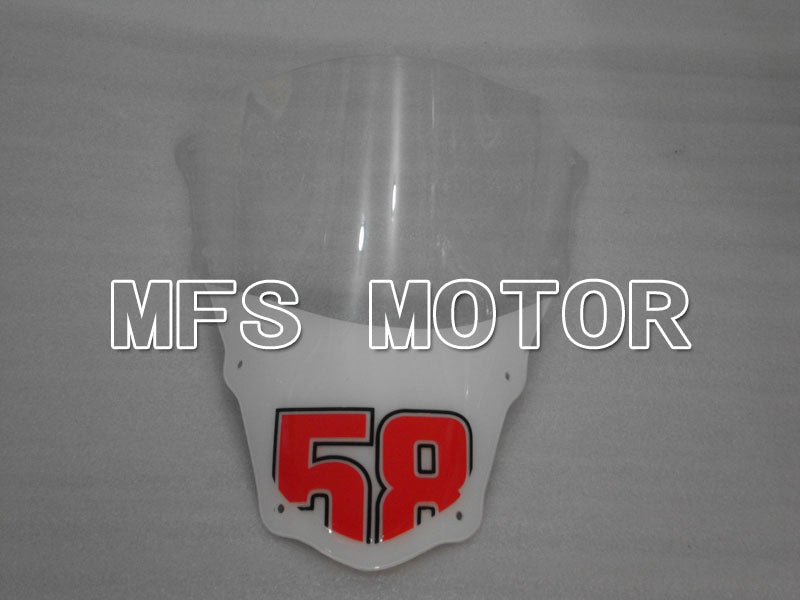 Aprilia RSV 1000 R 2004-2009 ABS Fairing - Others - Black Red White - MFS4316 - Fairings Kit
