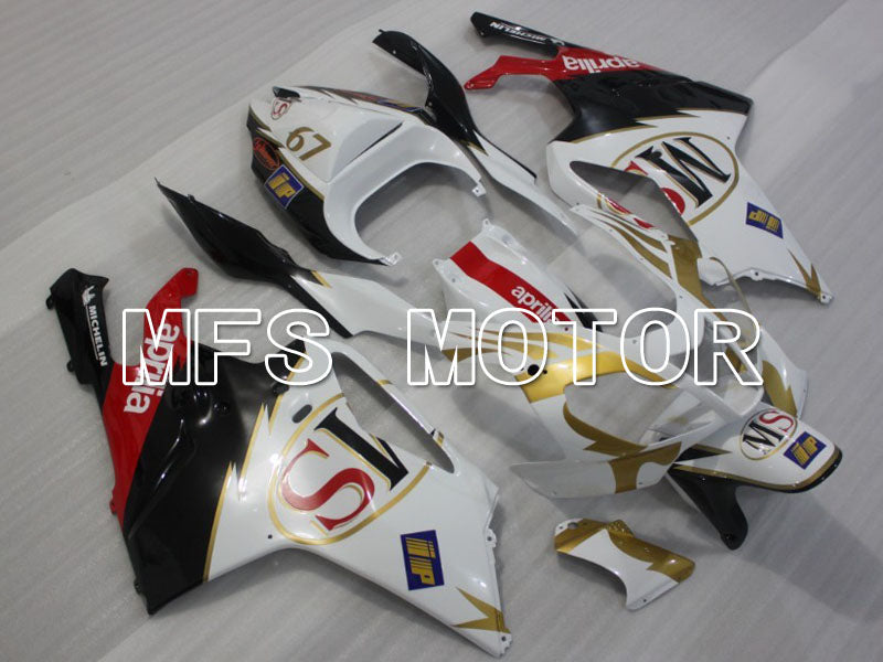 Aprilia RSV 1000 R 2004-2009 ABS Fairing - Others - Black White - MFS4327 - Fairings Kit