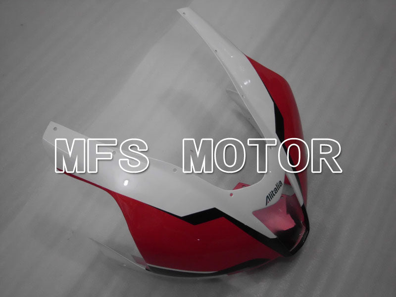 Aprilia RSV 1000 R 2004-2009 ABS Fairing - Alitalia - White Red - MFS4328 - Fairings Kit
