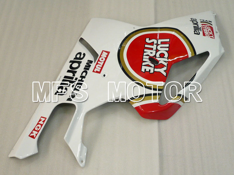 Aprilia RSV 1000 R 2004-2009 ABS Fairing - Lucky Strike - White Red - MFS4331 - Fairings Kit