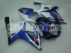 Suzuki GSXR1000 2000-2002 Injection ABS Fairing - Factory Style - Blue White - MFS4344 - Fairings Kit