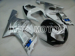 Suzuki GSXR1000 2000-2002 Injection ABS Fairing - Factory Style - White Silver - MFS4359 - Fairings Kit