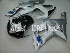 Suzuki GSXR1000 2000-2002 Injection ABS Fairing - Factory Style - White Silver - MFS4359 - Fairings Kit