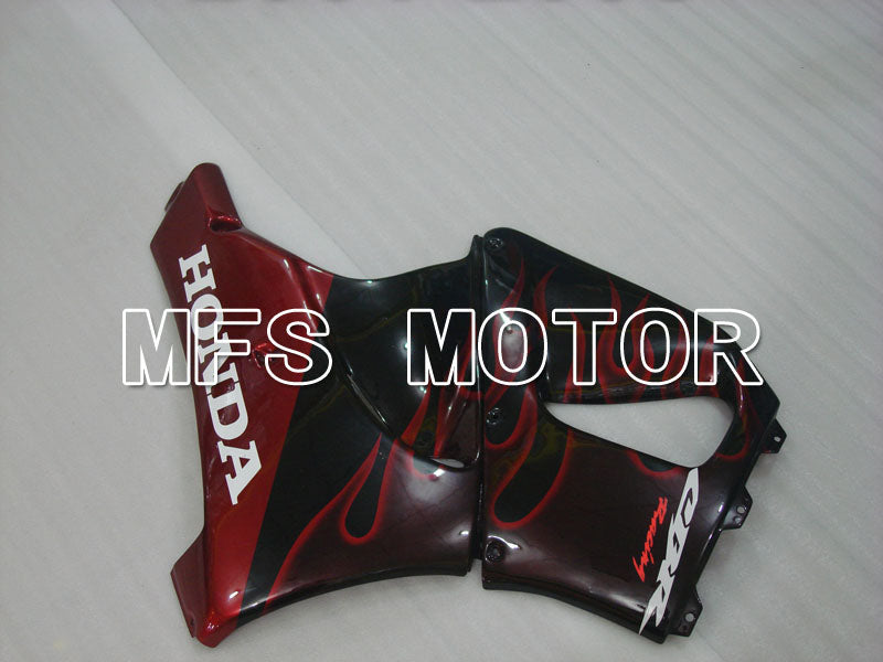 Honda CBR900RR 919 1998-1999 ABS Fairing - Flame - Red wine color Black - MFS4360 - Fairings Kit