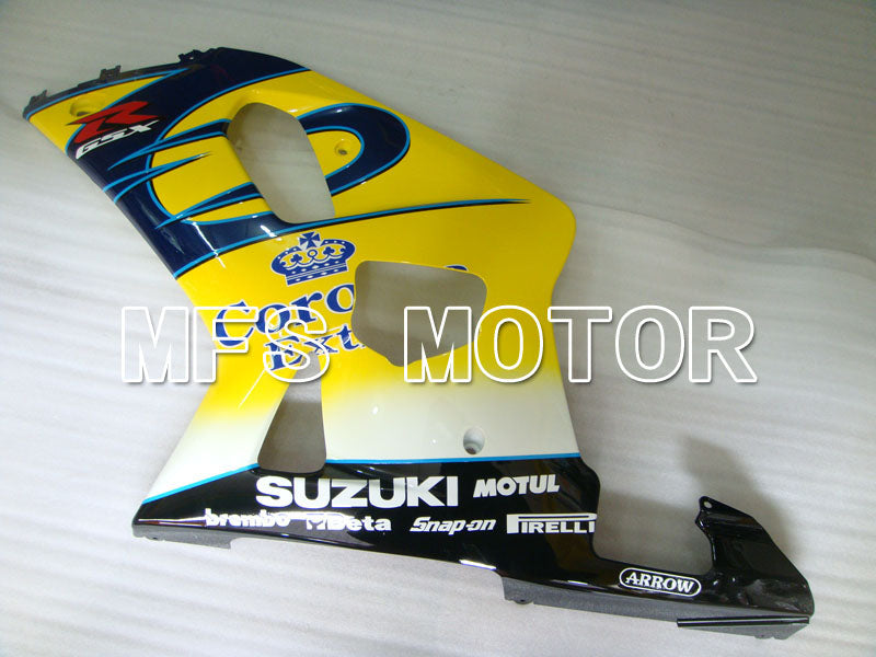 Suzuki GSXR1000 2000-2002 Injection ABS Fairing - Corona - Blue Yellow - MFS4379 - Fairings Kit