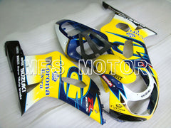 Suzuki GSXR1000 2000-2002 Injection ABS Fairing - Corona - Blue Yellow - MFS4379 - Fairings Kit
