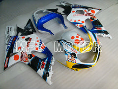 Suzuki GSXR1000 2000-2002 Injection ABS Fairing - Others - Blue White - MFS4382 - Fairings Kit