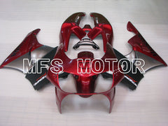 Honda CBR900RR 919 1998-1999 ABS Fairing - Factory Style - Red wine color Black Matte - MFS4391 - Fairings Kit
