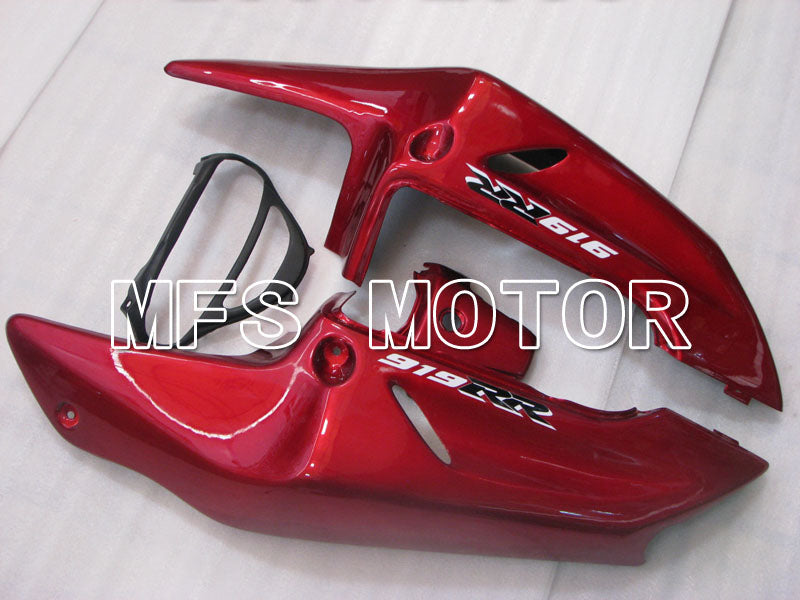 Honda CBR900RR 919 1998-1999 ABS Fairing - Factory Style - Red wine color Black Matte - MFS4391 - Fairings Kit