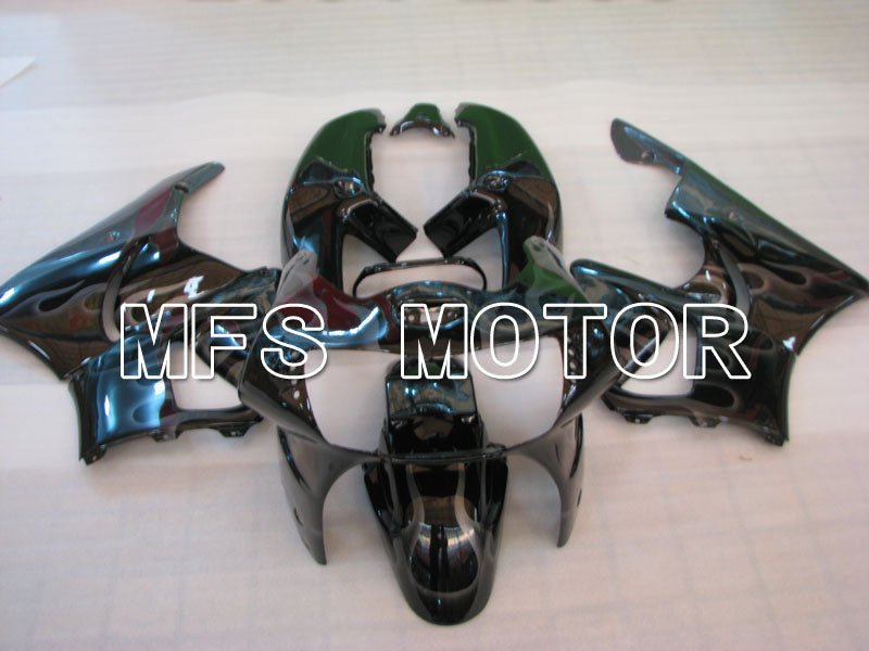 Honda CBR900RR 919 1998-1999 ABS Fairing - Flame - White Black - MFS4396 - Fairings Kit