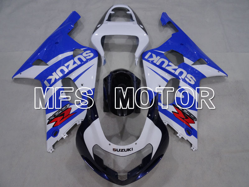 Suzuki GSXR1000 2000-2002 Injection ABS Fairing - Factory Style - Blue White - MFS4404 - Fairings Kit