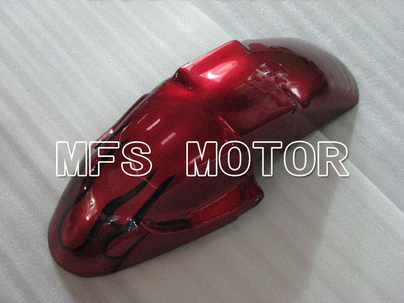 Honda CBR900RR 919 1998-1999 ABS Fairing - Flame - Red wine color Black - MFS4405 - Fairings Kit
