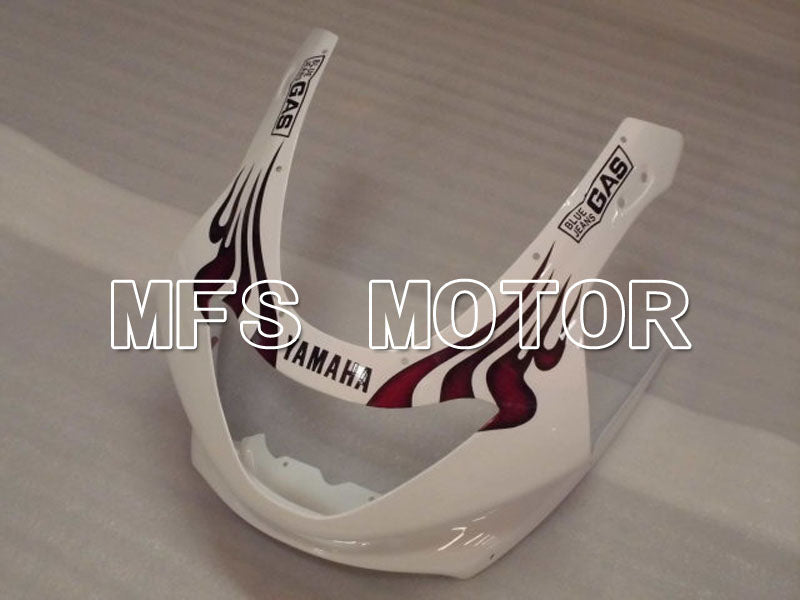 Yamaha YZF-600R 1997-2007 Injection ABS Fairing - Flame - Red wine color White - MFS4446 - Fairings Kit