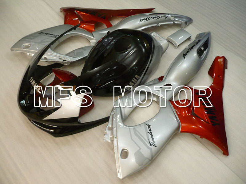 Yamaha YZF-600R 1997-2007 Injection ABS Fairing - Factory Style - Red wine color Black Silver - MFS4448 - Fairings Kit