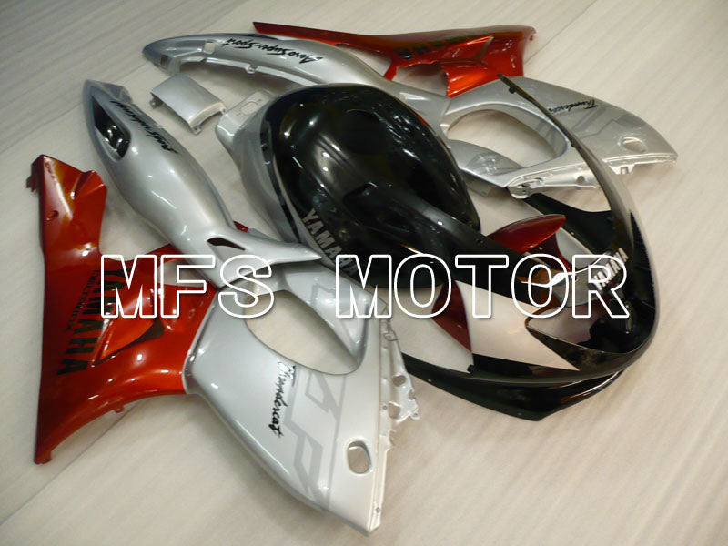Yamaha YZF-600R 1997-2007 Injection ABS Fairing - Factory Style - Red wine color Black Silver - MFS4448 - Fairings Kit