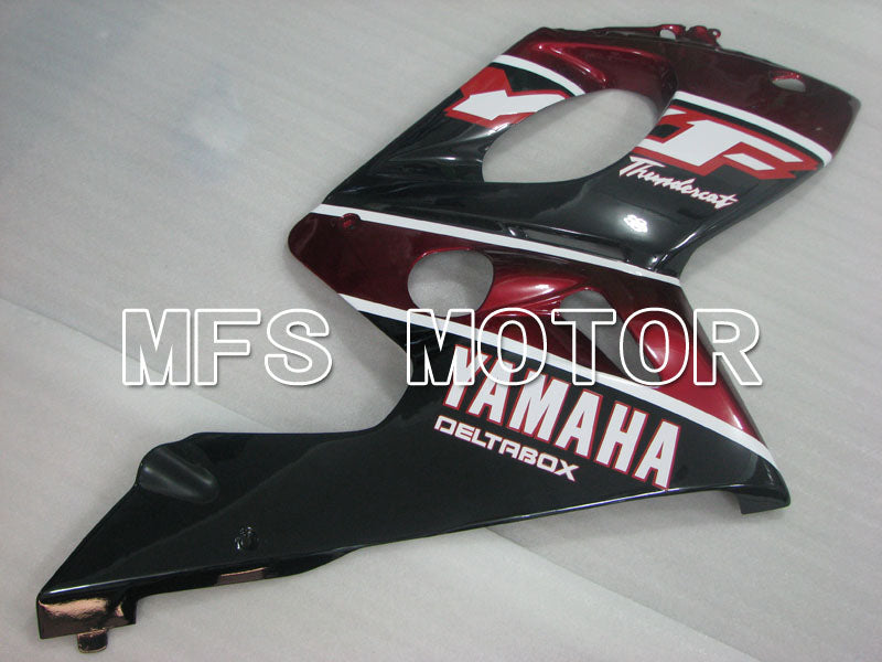 Yamaha YZF-600R 1997-2007 Injection ABS Fairing - Factory Style - Red wine color Black Silver - MFS4456 - Fairings Kit