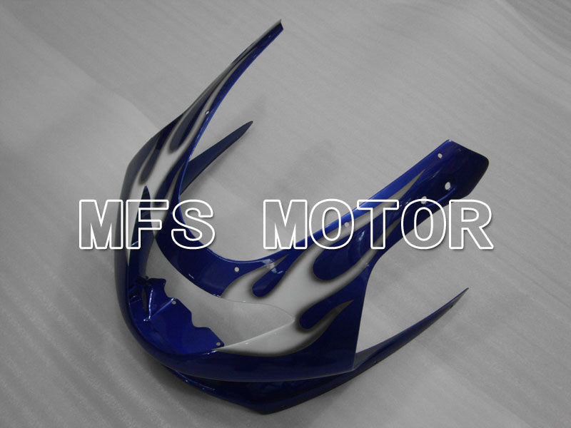 Yamaha YZF-600R 1997-2007 Injection ABS Fairing - Flame - Blue White - MFS4461 - Fairings Kit