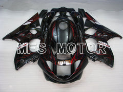 Yamaha YZF-600R 1997-2007 Injection ABS Fairing - Flame - Red wine color White - MFS4462 - Fairings Kit