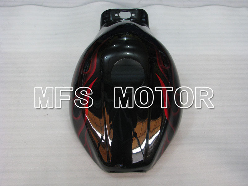 Yamaha YZF-600R 1997-2007 Injection ABS Fairing - Flame - Red wine color White - MFS4462 - Fairings Kit