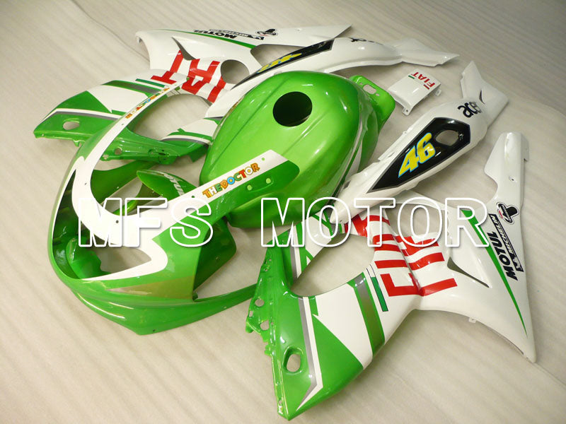 Yamaha YZF-600R 1997-2007 Injection ABS Fairing - FIAT - Green White - MFS4464 - Fairings Kit