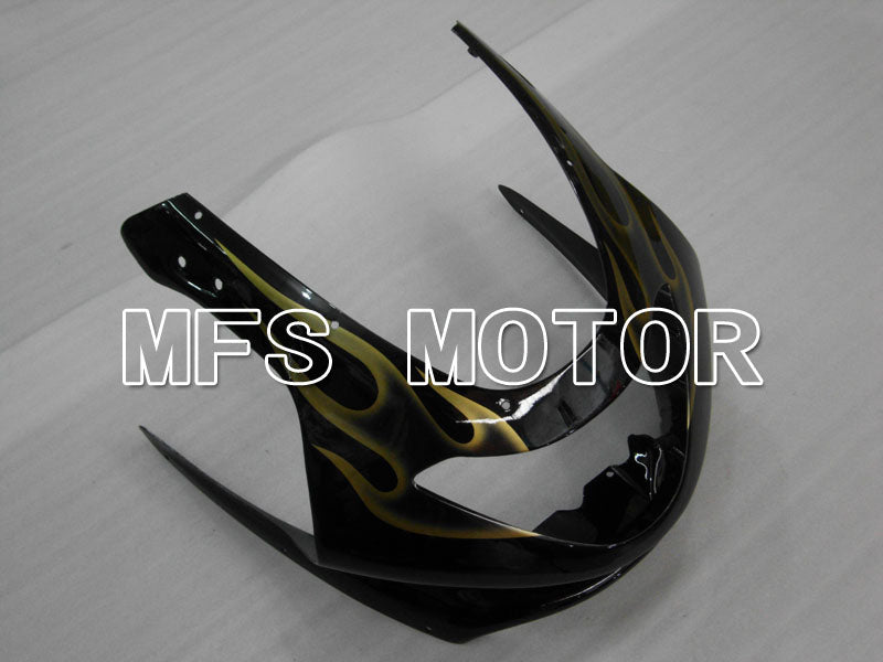 Yamaha YZF-600R 1997-2007 Injection ABS Fairing - Flame - Yellow Black - MFS4468 - Fairings Kit