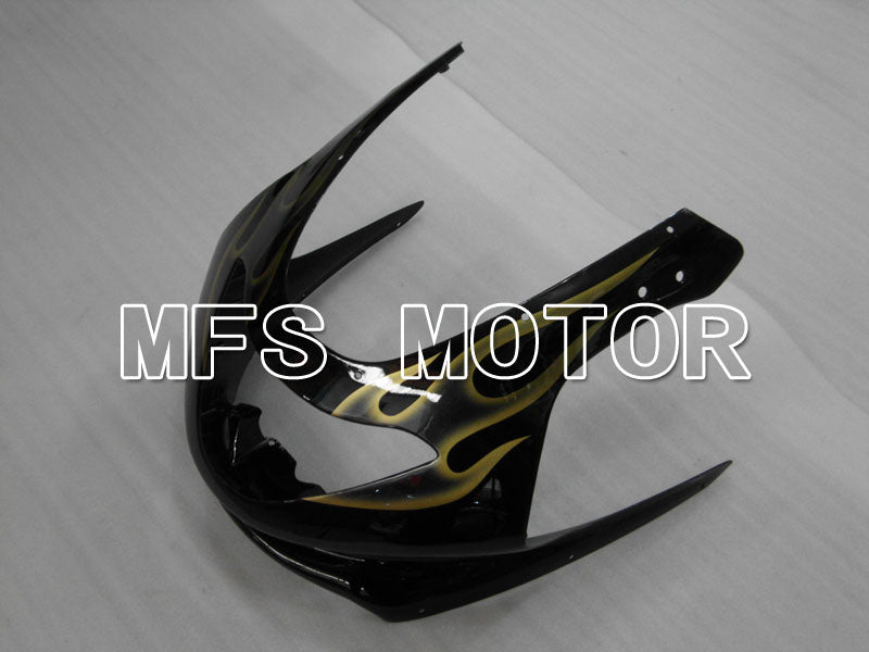 Yamaha YZF-600R 1997-2007 Injection ABS Fairing - Flame - Yellow Black - MFS4468 - Fairings Kit