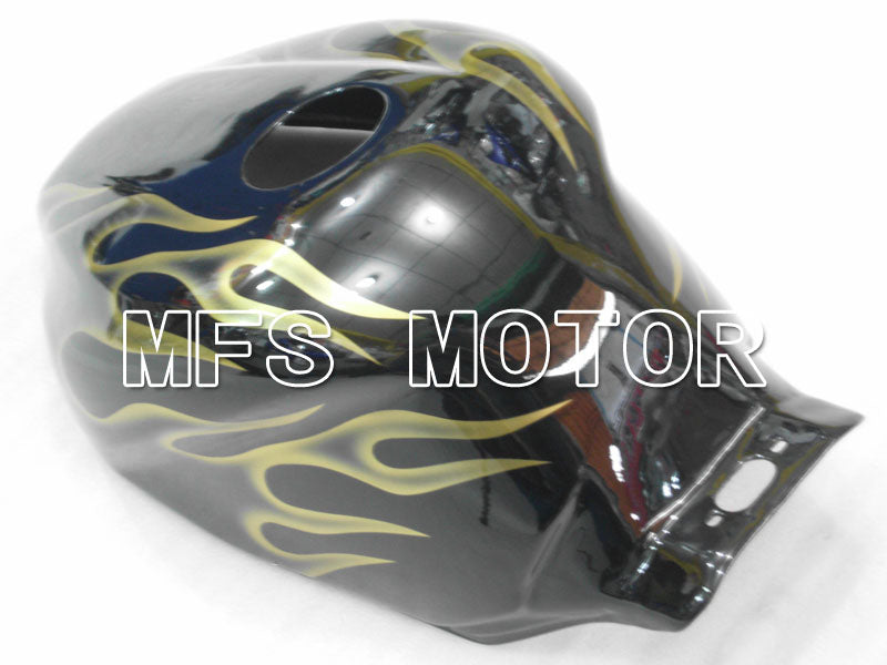 Yamaha YZF-600R 1997-2007 Injection ABS Fairing - Flame - Yellow Black - MFS4468 - Fairings Kit