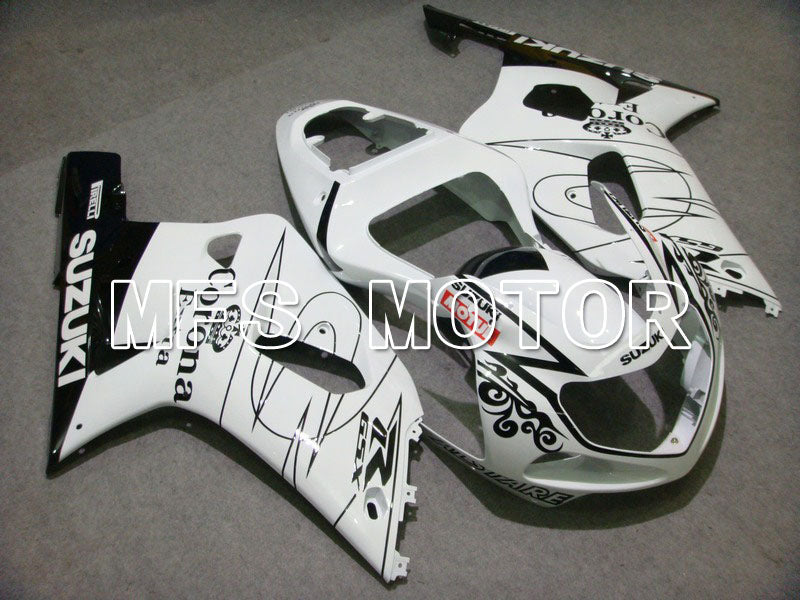 Suzuki GSXR750 2000-2003 Injection ABS Fairing - Corona - Black White - MFS7018 - Fairings Kit