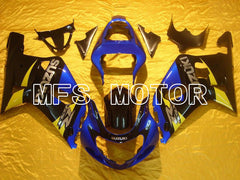 Suzuki GSXR600 2001-2003 Injection ABS Fairing - Factory Style - Black Blue - MFS4592 - Fairings Kit