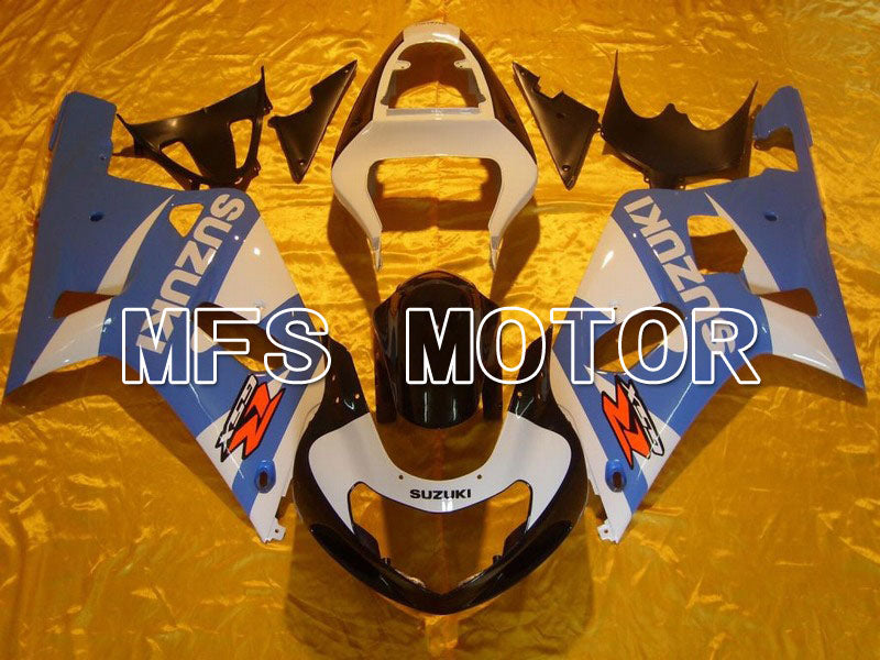 Suzuki GSXR750 2000-2003 Injection ABS Fairing - Factory Style - White Blue - MFS7040 - Fairings Kit