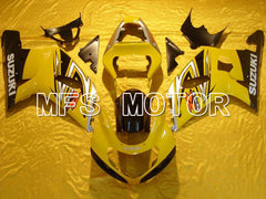 Suzuki GSXR750 2000-2003 Injection ABS Fairing - Factory Style - Yellow - MFS7045 - Fairings Kit