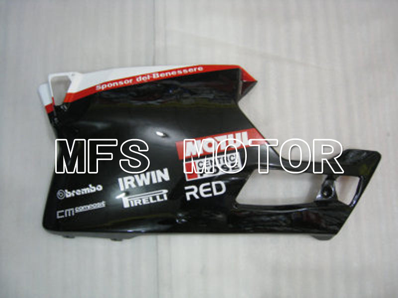 Ducati 749 / 999 2005-2006 Injection ABS Fairing - Sterilgarda - Black White - MFS4713 - Fairings Kit