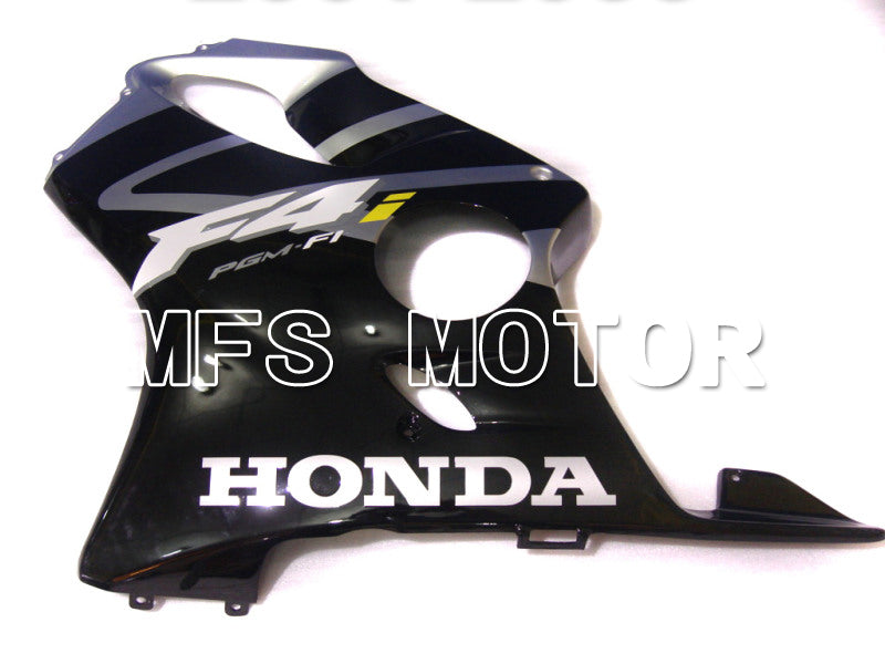 Honda CBR600 F4i 2004-2007 Injection ABS Fairing - Factory Style - Black Silver - MFS4803 - Fairings Kit