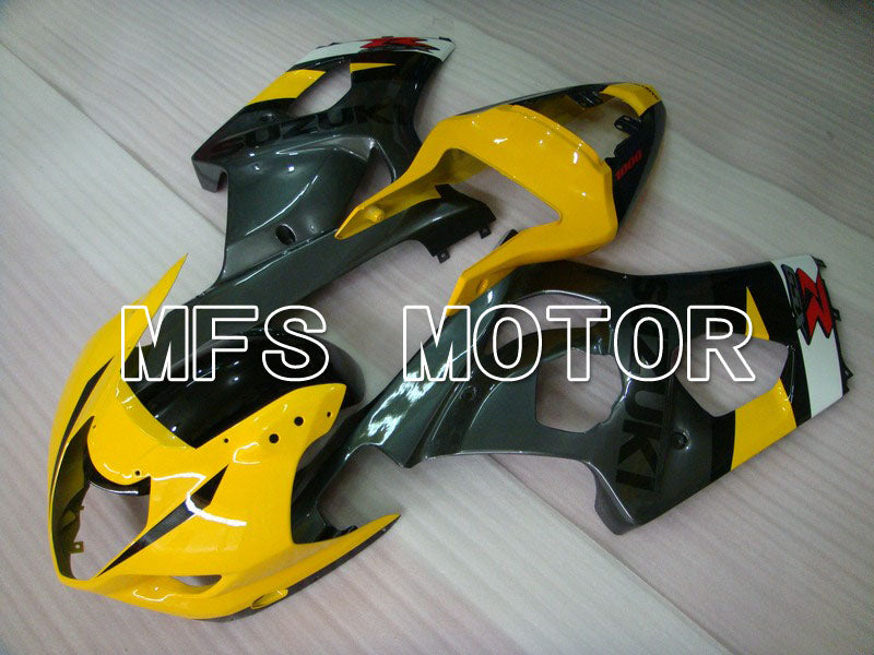 Suzuki GSXR600 GSXR750 2004-2005 Injection ABS Fairing - Factory - Gray Yellow - MFS4805 - Fairings Kit