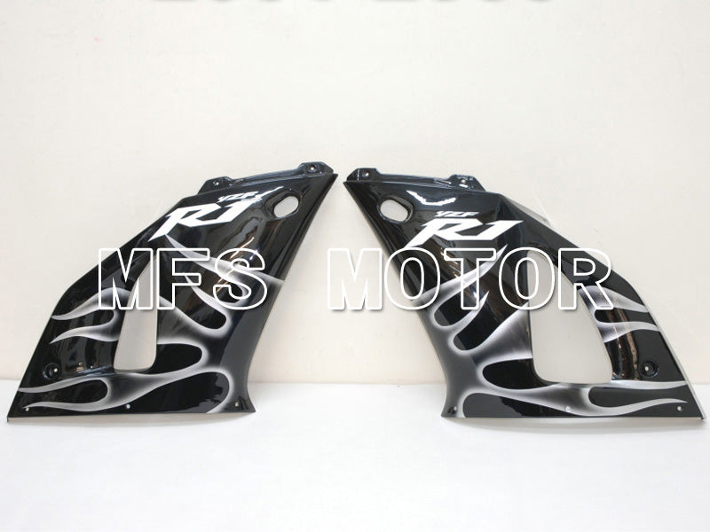 Yamaha YZF-R1 2000-2001 Injection ABS Fairing - Flame - Blue Black - MFS4862 - Fairings Kit