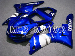 Yamaha YZF-R1 2000-2001 Injection ABS Fairing - Factory Style - Blue White - MFS4889 - Fairings Kit