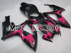 Suzuki GSXR600 GSXR750 2006-2007 Injection ABS Fairing - Others - Black Pink - MFS4914 - Fairings Kit