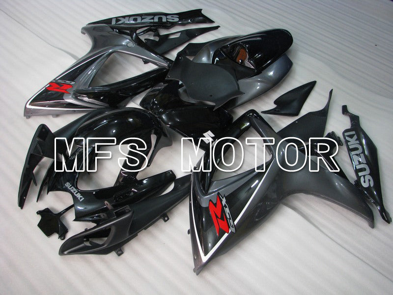 Suzuki GSXR600 GSXR750 2006-2007 Injection ABS Fairing - Factory - Black Gray - MFS5012 - Fairings Kit