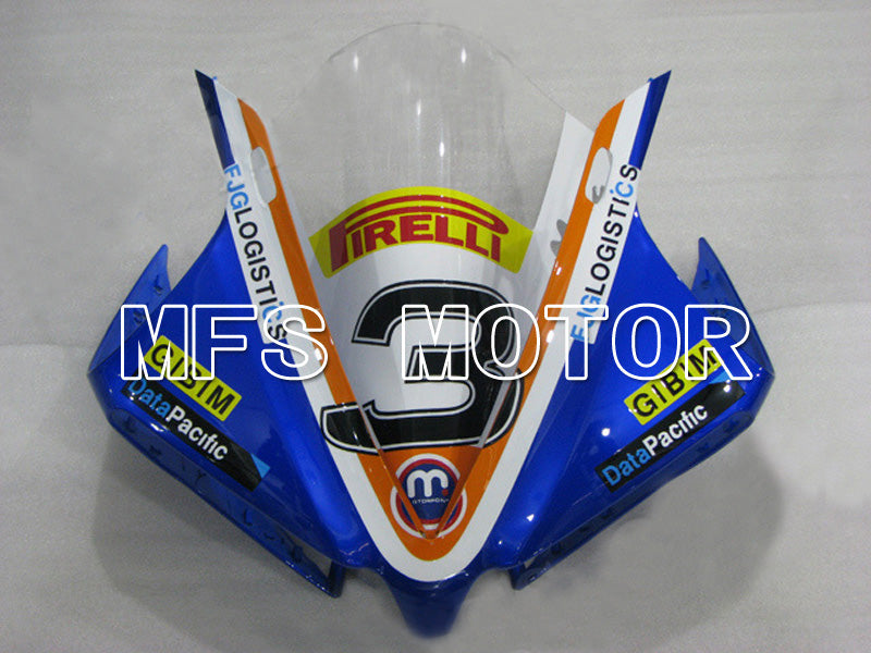 Yamaha YZF-R1 2009-2011 Injection ABS Fairing - MOTORPOINT - Black Blue - MFS5087 - Fairings Kit